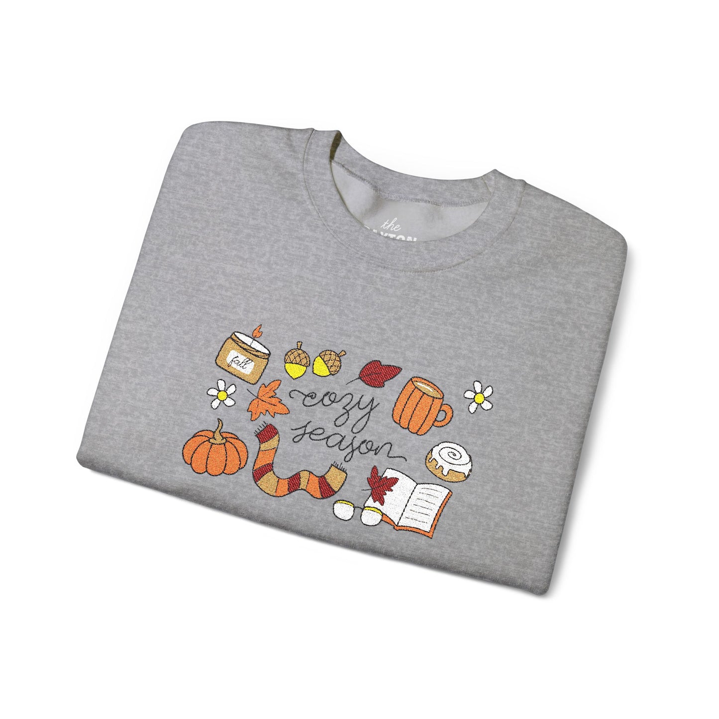 Cozy Season Embroidered Unisex Heavy Blend™ Crewneck Sweatshirt