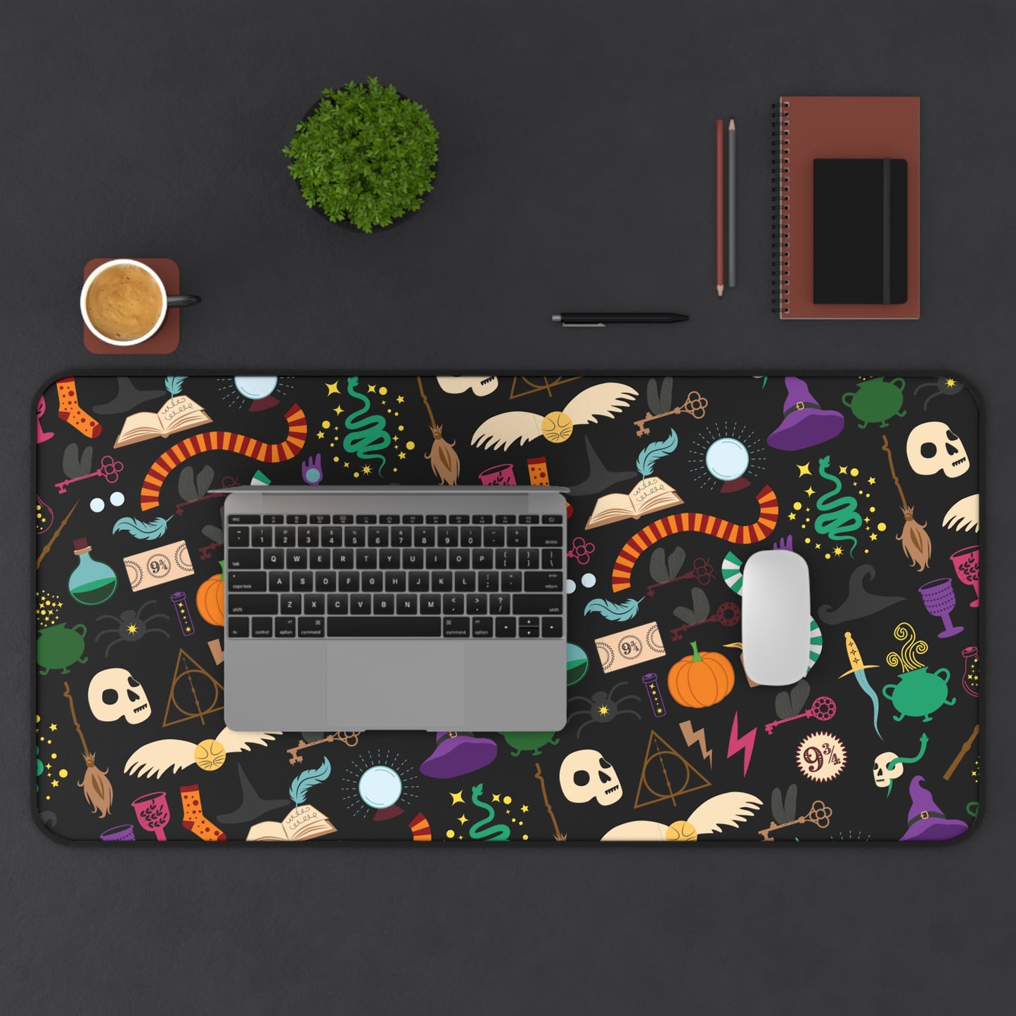 Magic School & Halloween Desk Mat