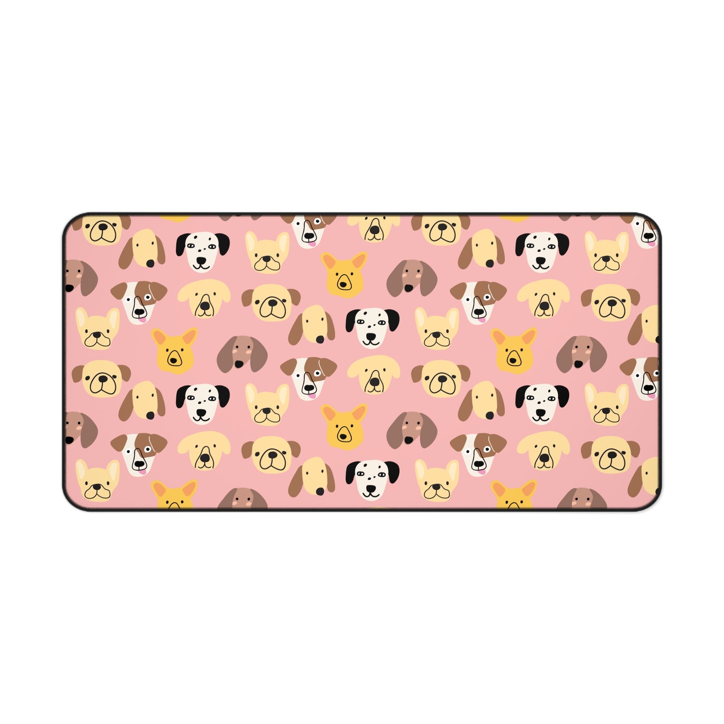 Cute Dog Patterned Desk Mat