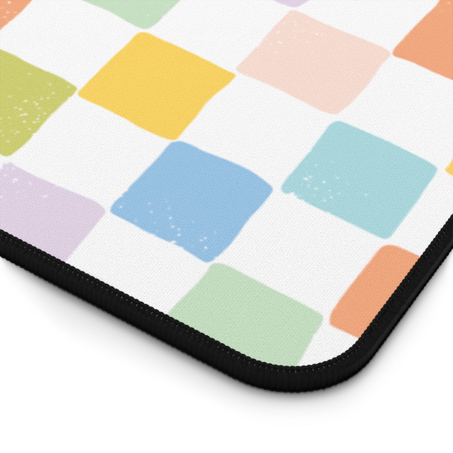 Colorful Checkerboard Desk Mat