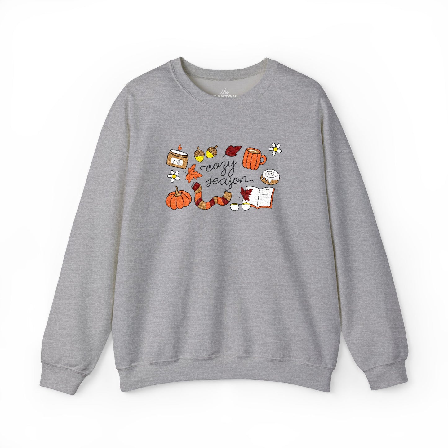 Cozy Season Embroidered Unisex Heavy Blend™ Crewneck Sweatshirt