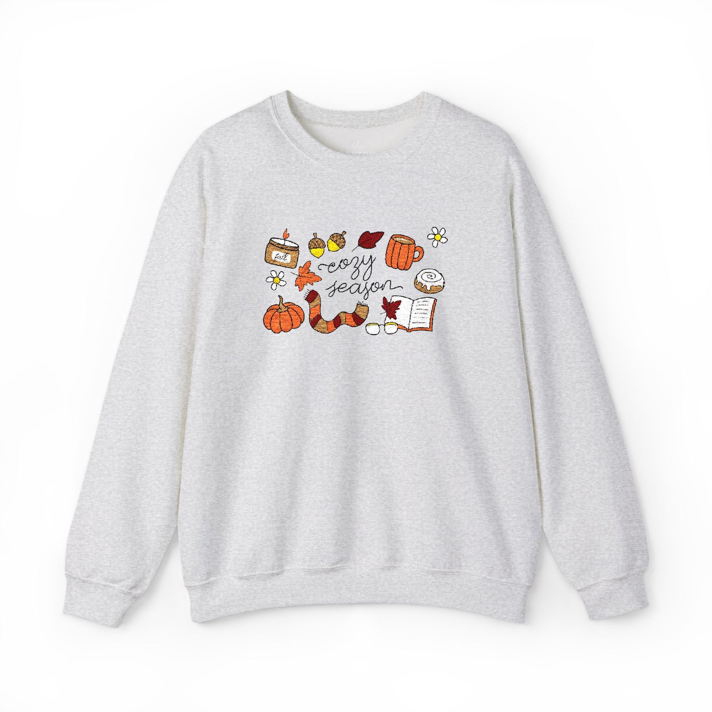 Cozy Season Embroidered Unisex Heavy Blend™ Crewneck Sweatshirt