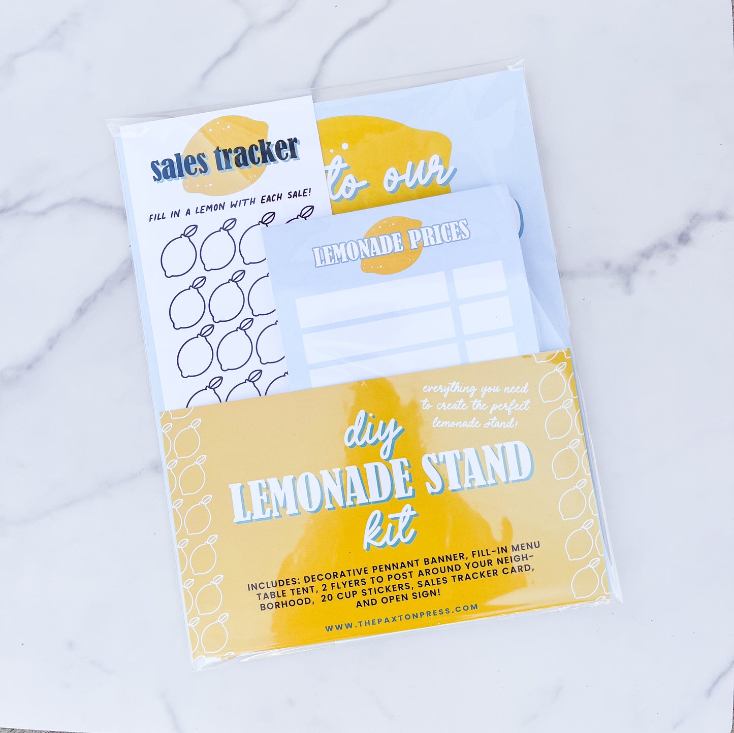 D.I.Y. Lemonade Stand Kit