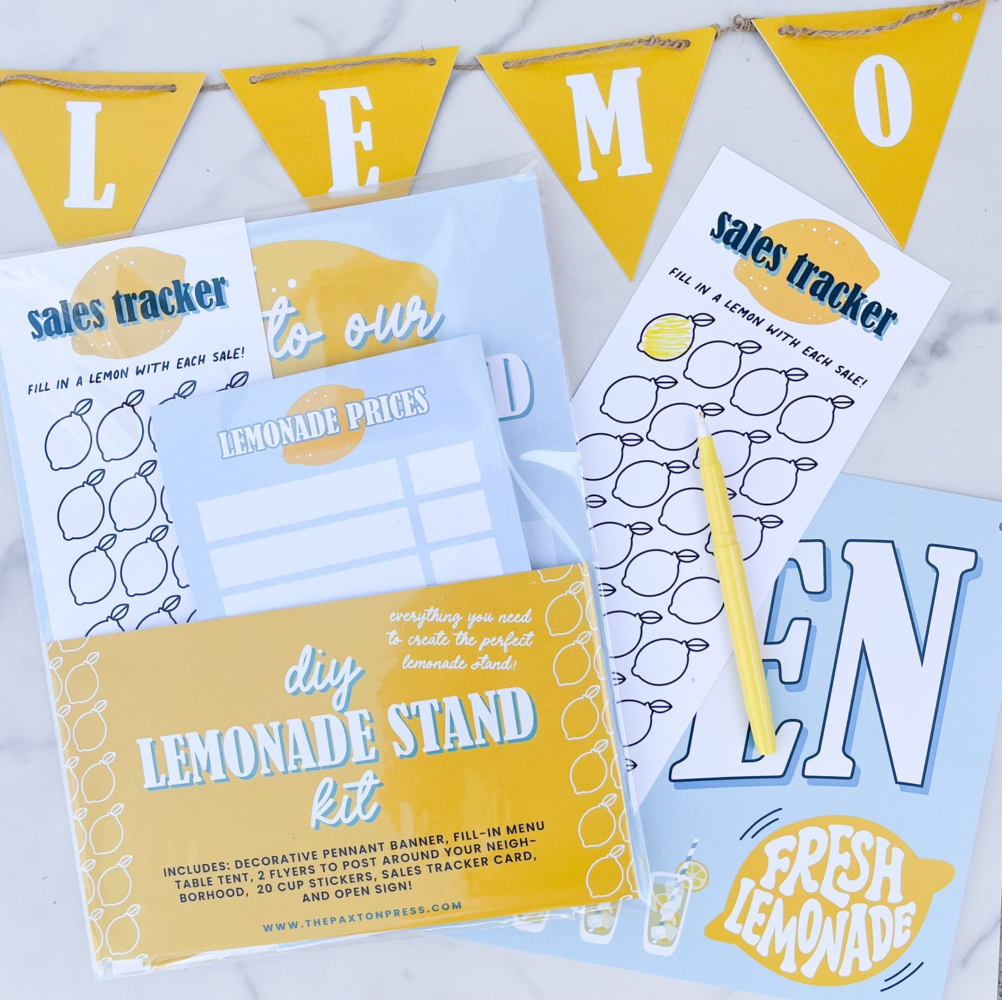 D.I.Y. Lemonade Stand Kit