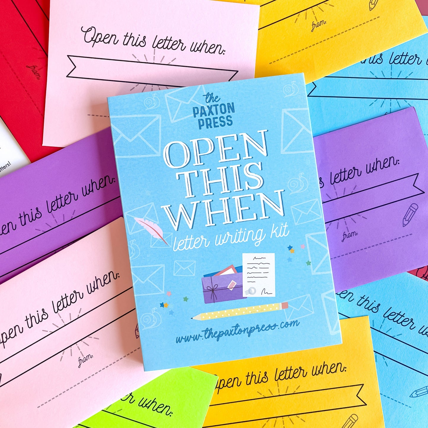 "Open When" Letter Writing Kit