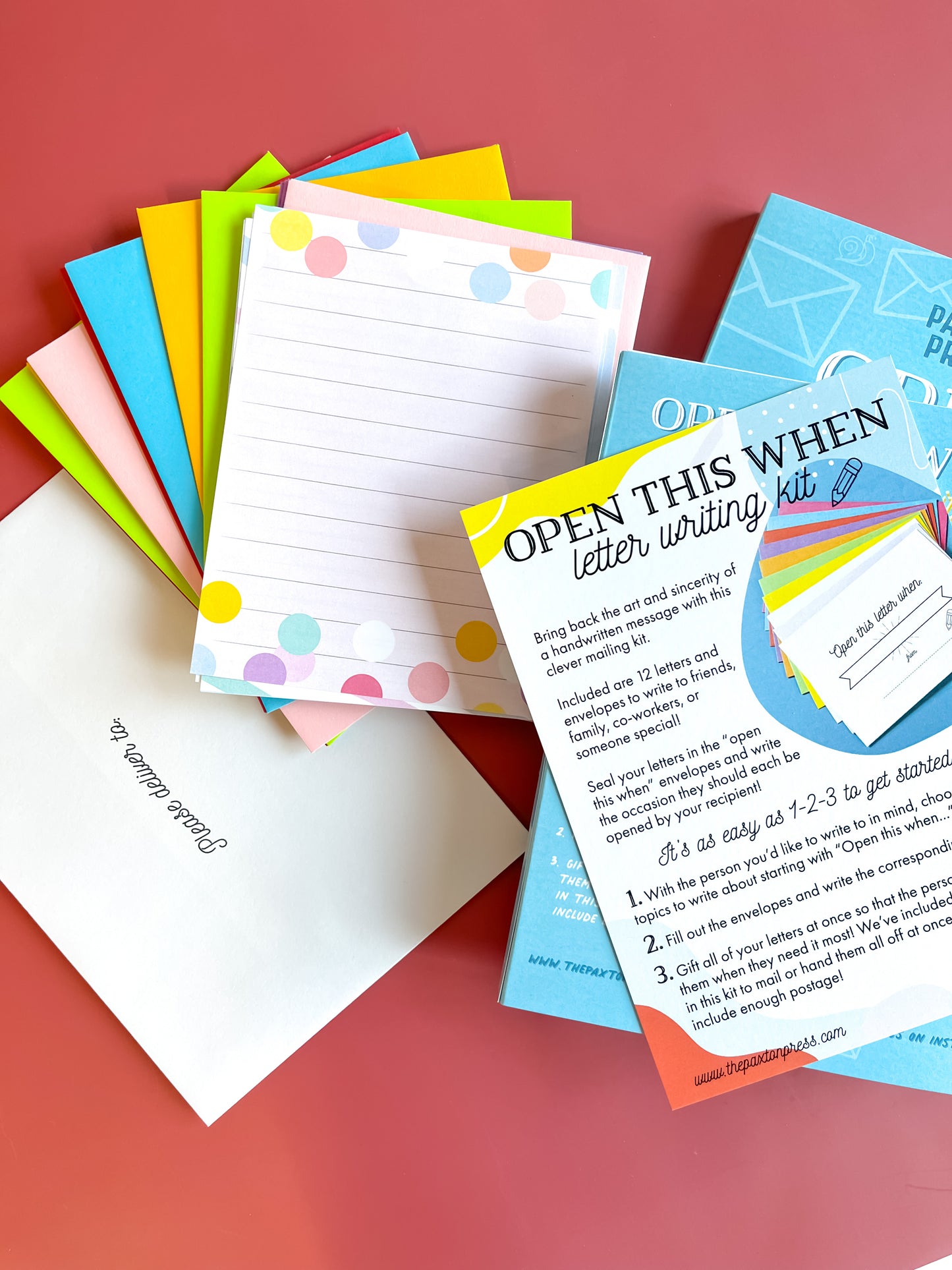 "Open When" Letter Writing Kit