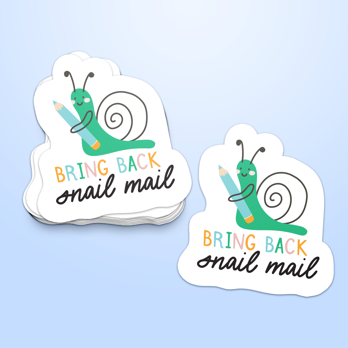 Bring Back Snail Mail Sticker