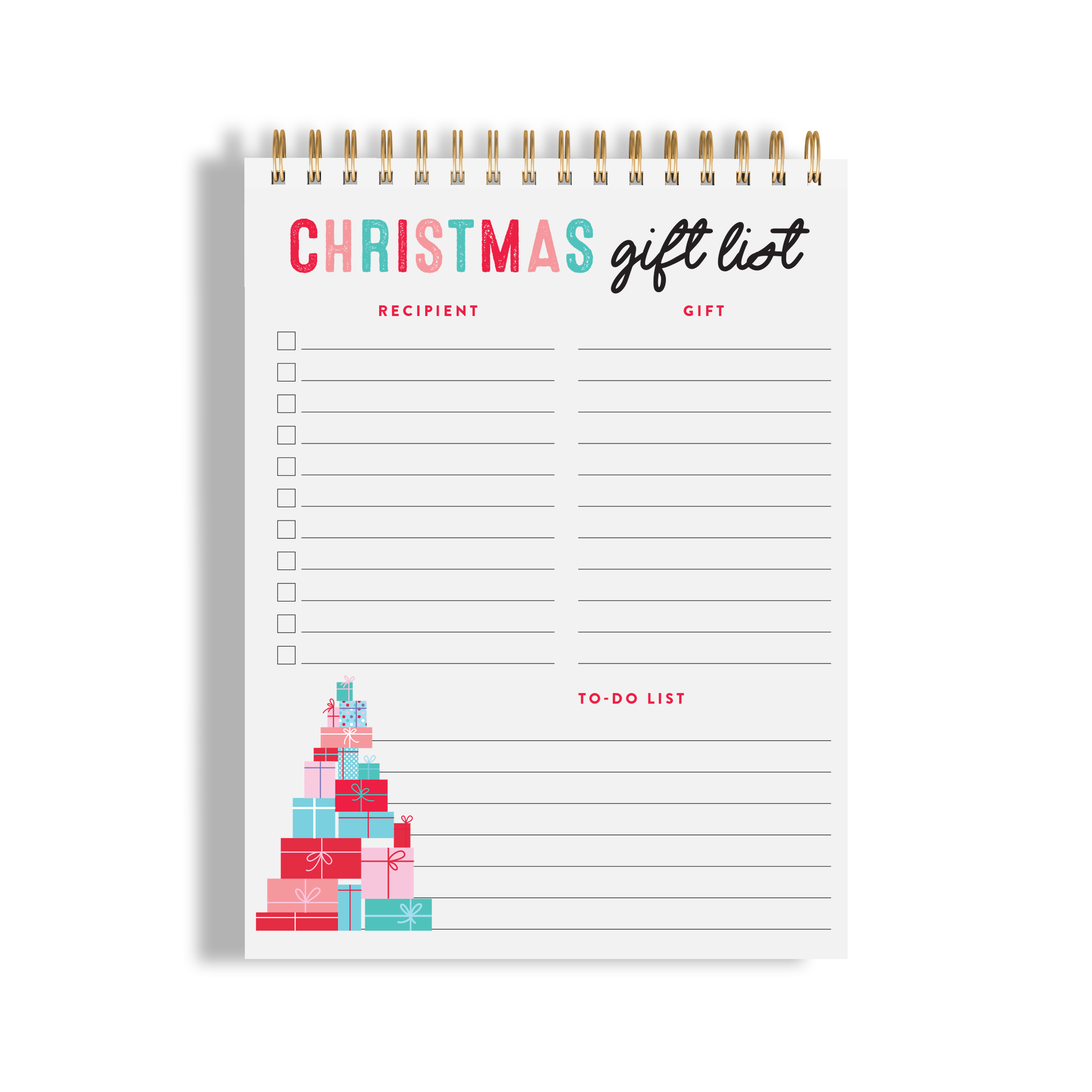 Christmas best sale gift list