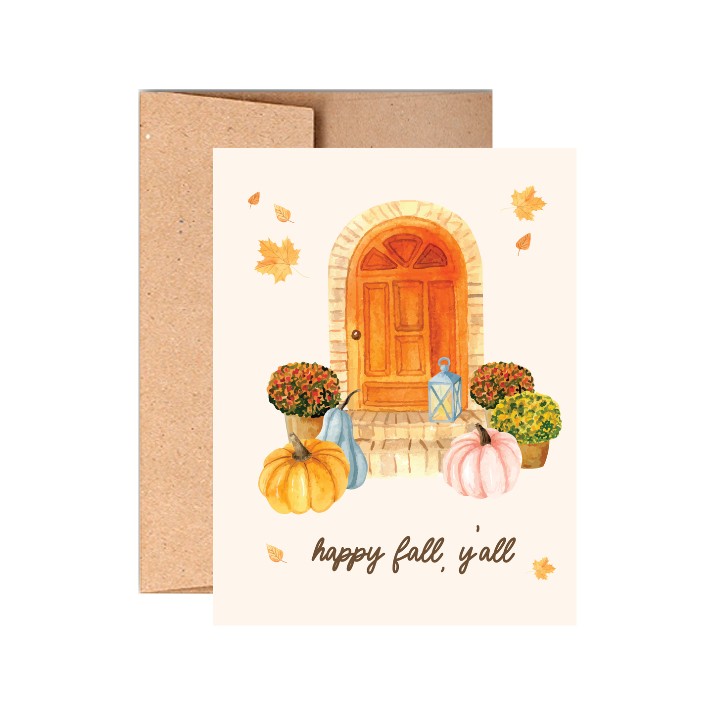 Happy Fall Ya'll Greeting Card