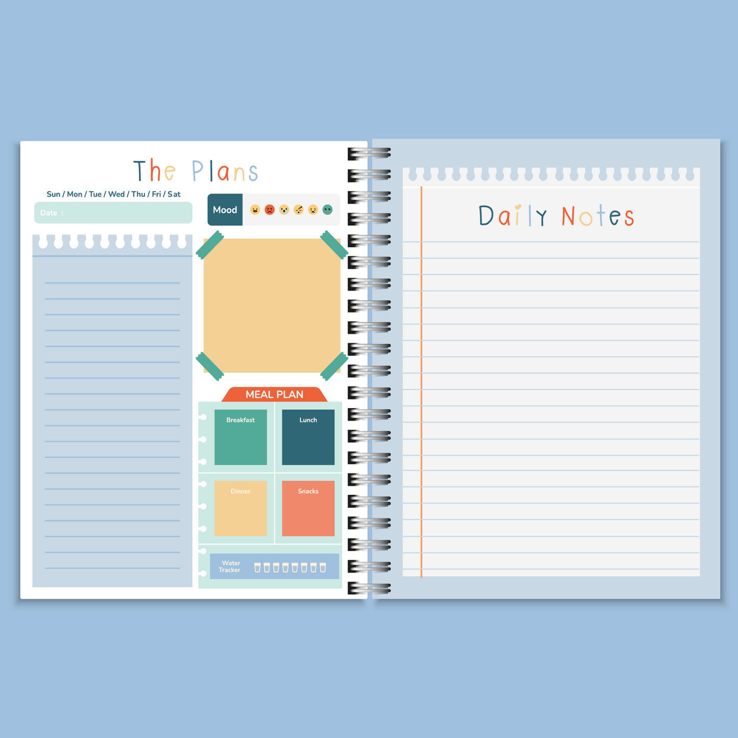 Daily Planner Notebook