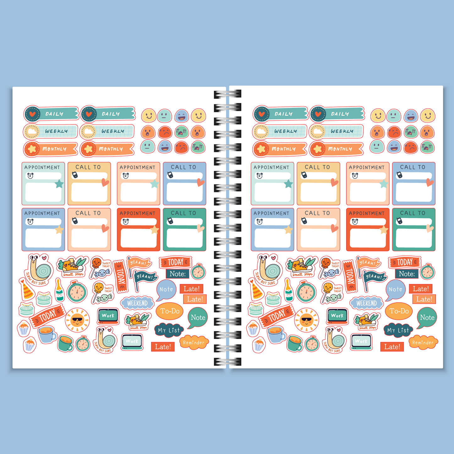 Daily Planner Notebook