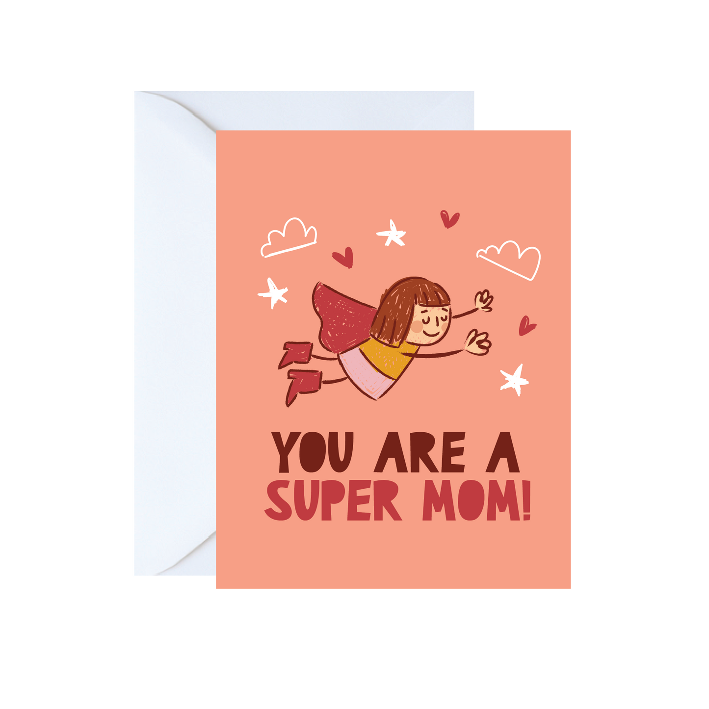 Super Mom Greeting Card