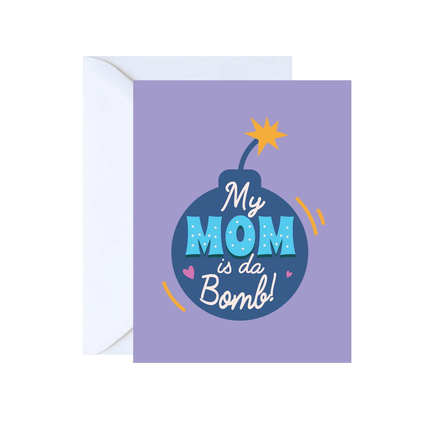 My Mom is da Best Greeting Card