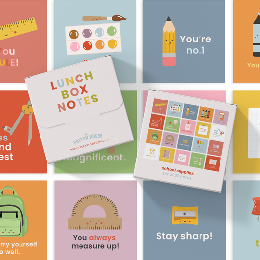 Lunch Box Notes - School Supplies