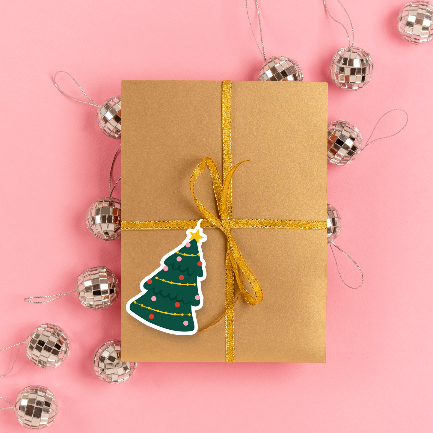 Christmas Tree Shaped Gift Tags