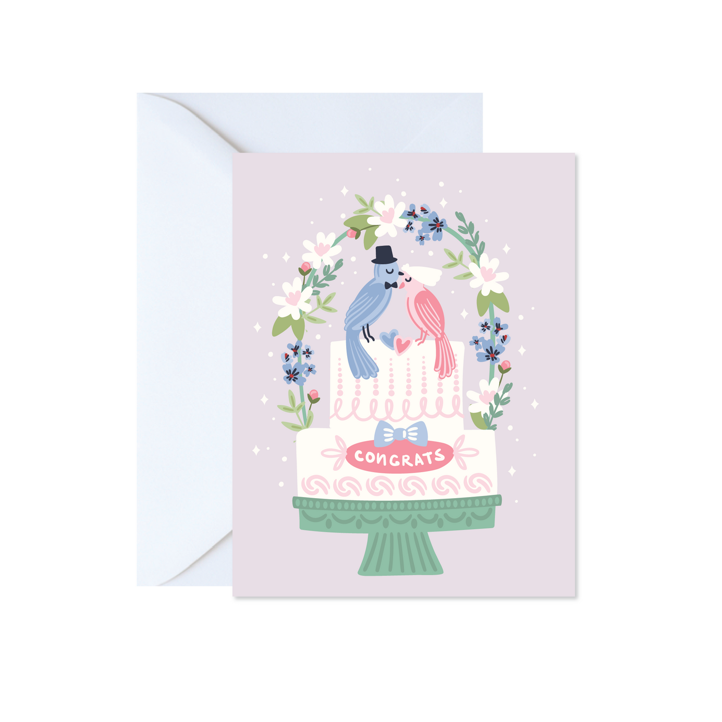 Wedding Cake Greeting Card