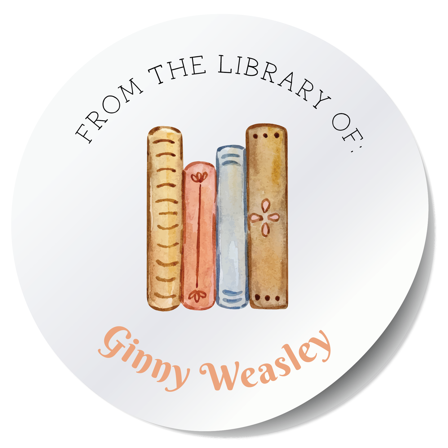 From the Library of Custom Stickers