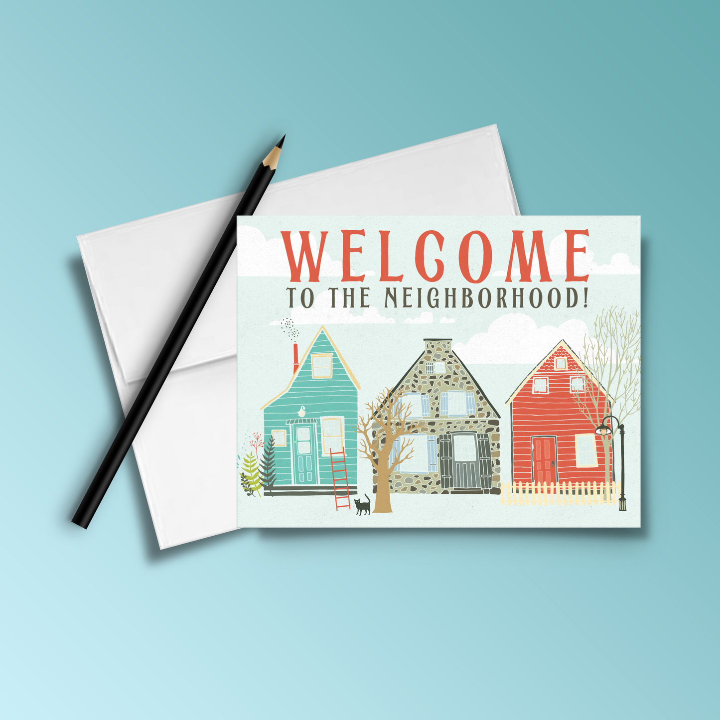 Welcome to the Neighborhood Country Homes Card
