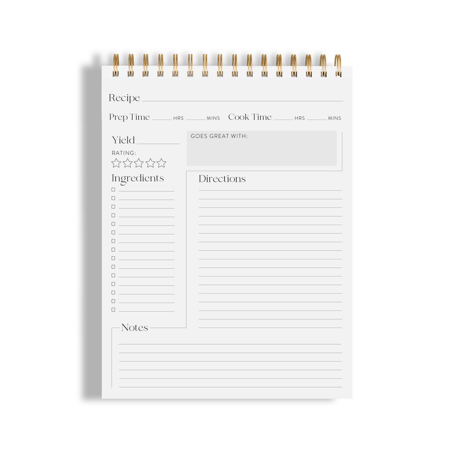 The Baker's Recipe Book