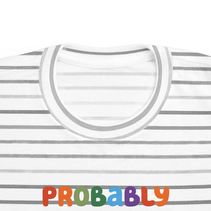 Toddler Snack Time Tee - Fun Striped Kids T-Shirt, Perfect for Playdates, Birthday Gifts, Summer Outfits, Casual Wear