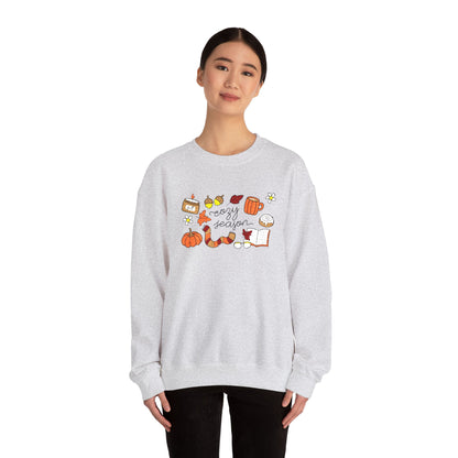 Cozy Season Embroidered Unisex Heavy Blend™ Crewneck Sweatshirt