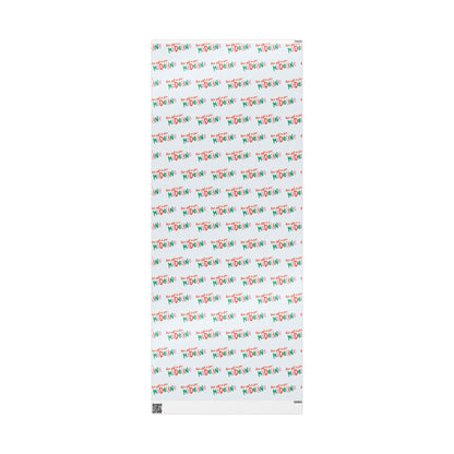 Playful Custom Name Christmas Wrapping Paper