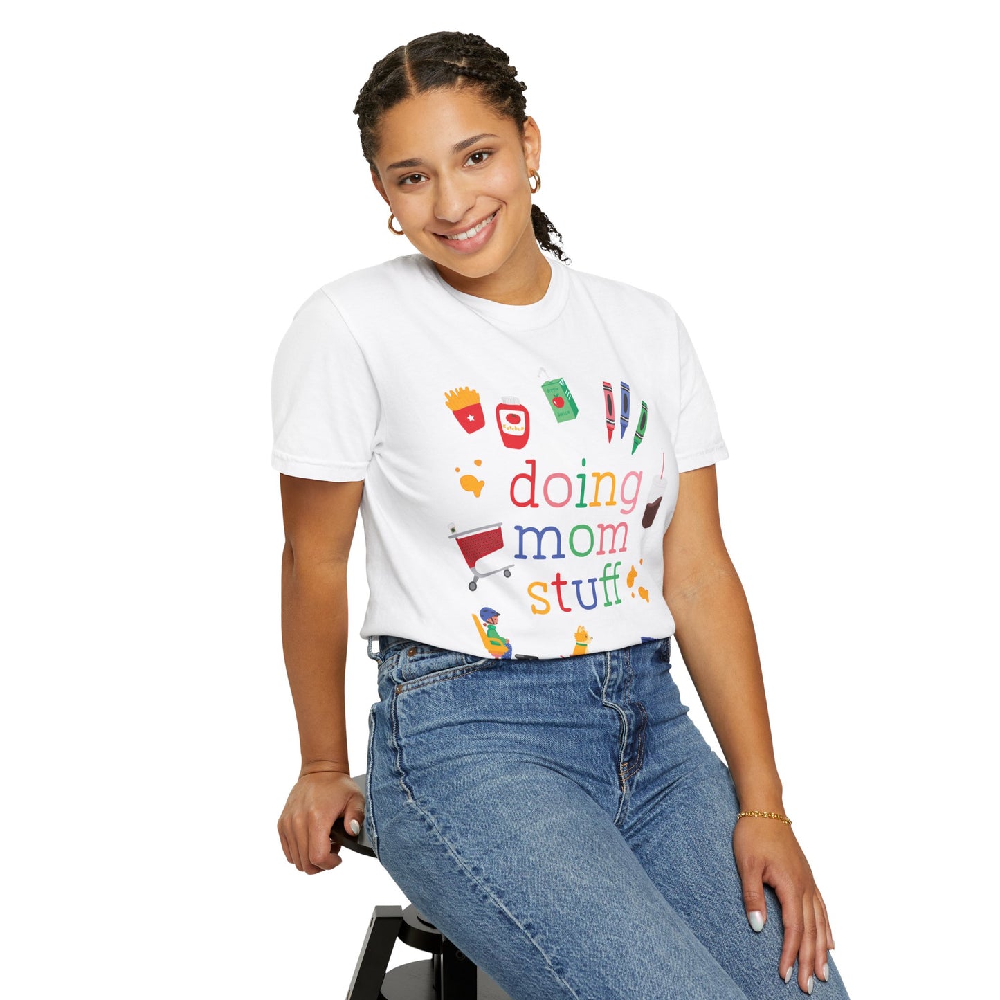 Doing Mom Stuff T-Shirt, Mothers Day Gift, Casual Parenting Tee, Family Activities Shirt, Perfect for Moms