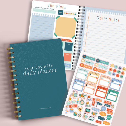Daily Planner Notebook