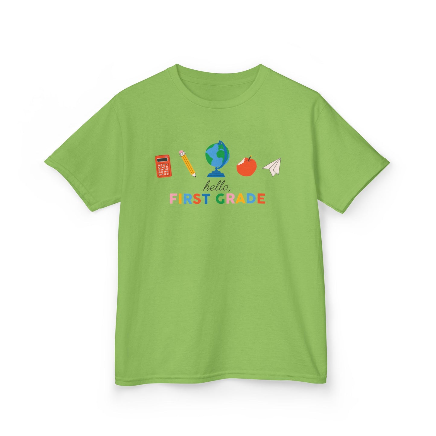 Kids T-Shirt Personalizable Back to School Hello, Grade Shirt for Kids