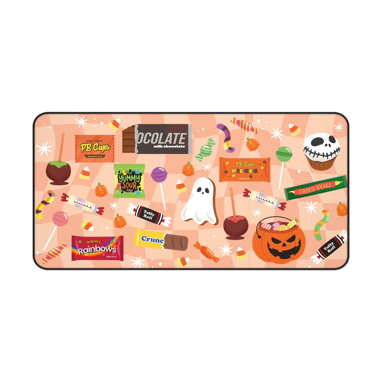 Halloween Desk Mat - Orange