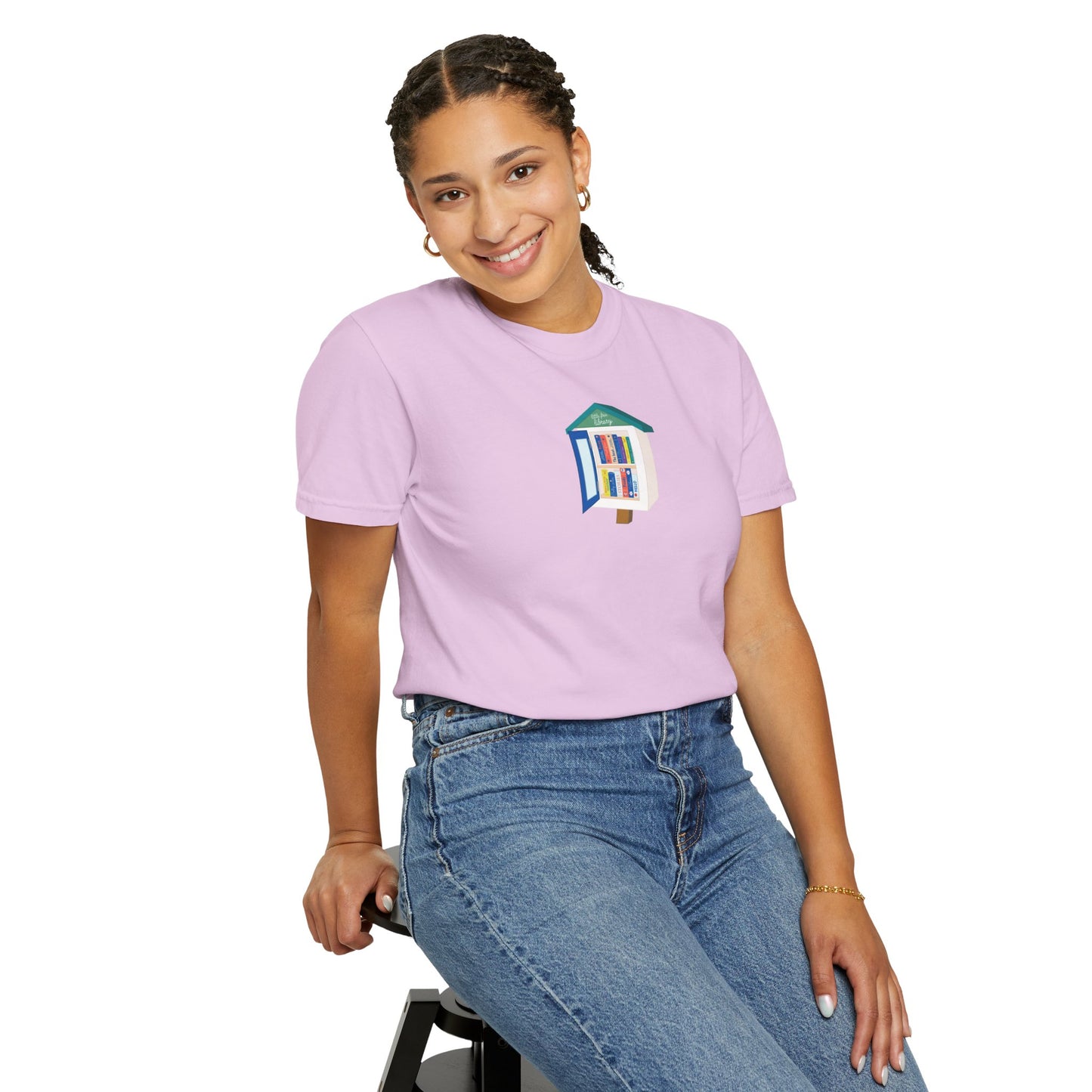 I Stop for Free Books - Little Free Library T-Shirt