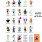 Halloween Old Maid Jumbo Playing Card Deck