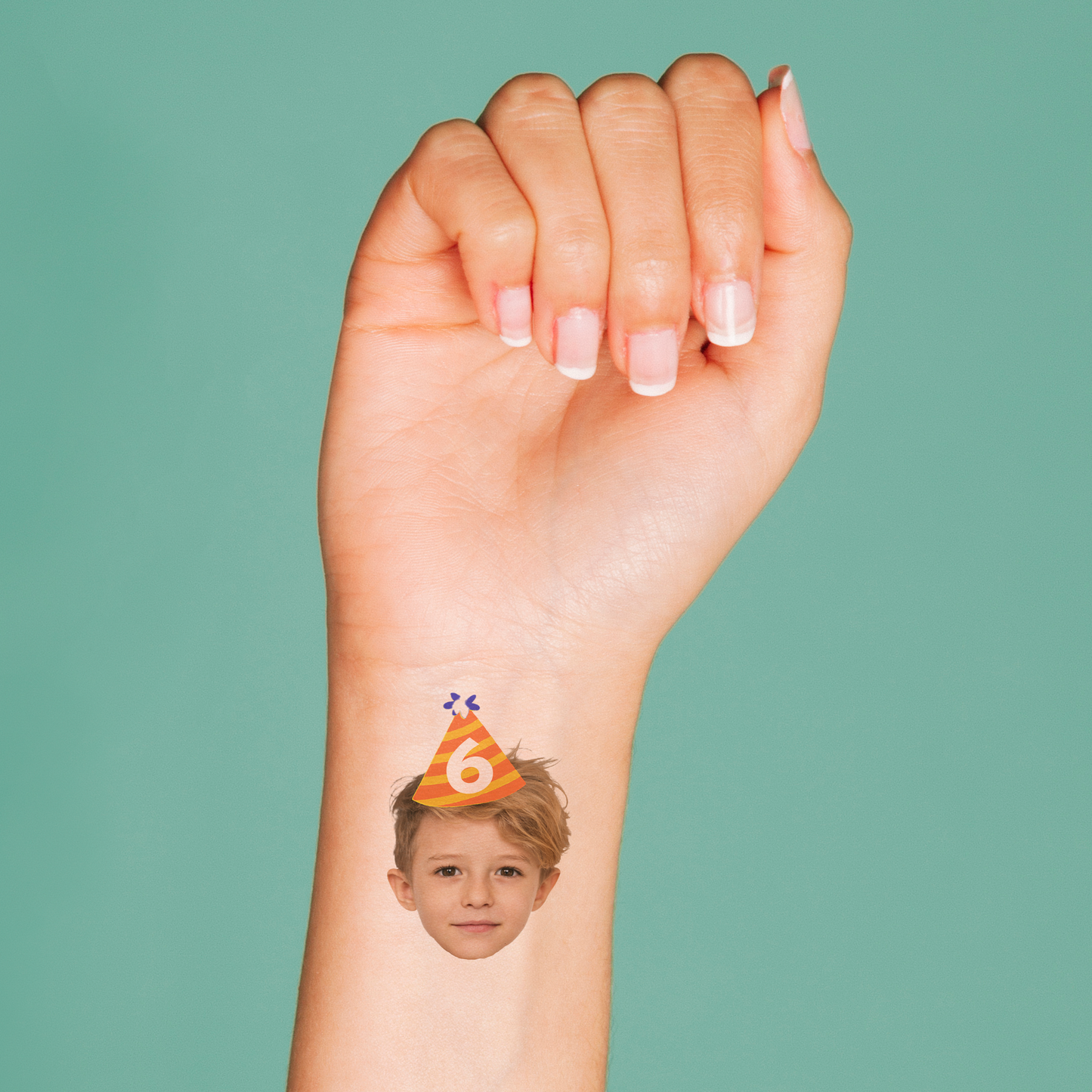 Custom Groom Face Temporary Tattoos for Bachelorette Party