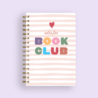 Notes for Book Club Notebook