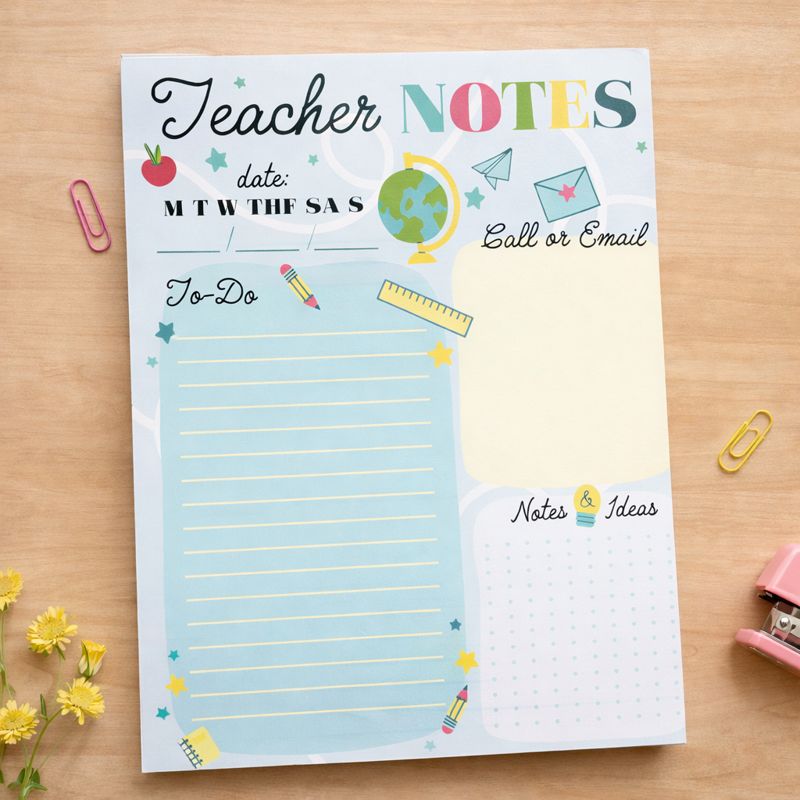 Teacher's Notes Tear-off 50 Page Notepad