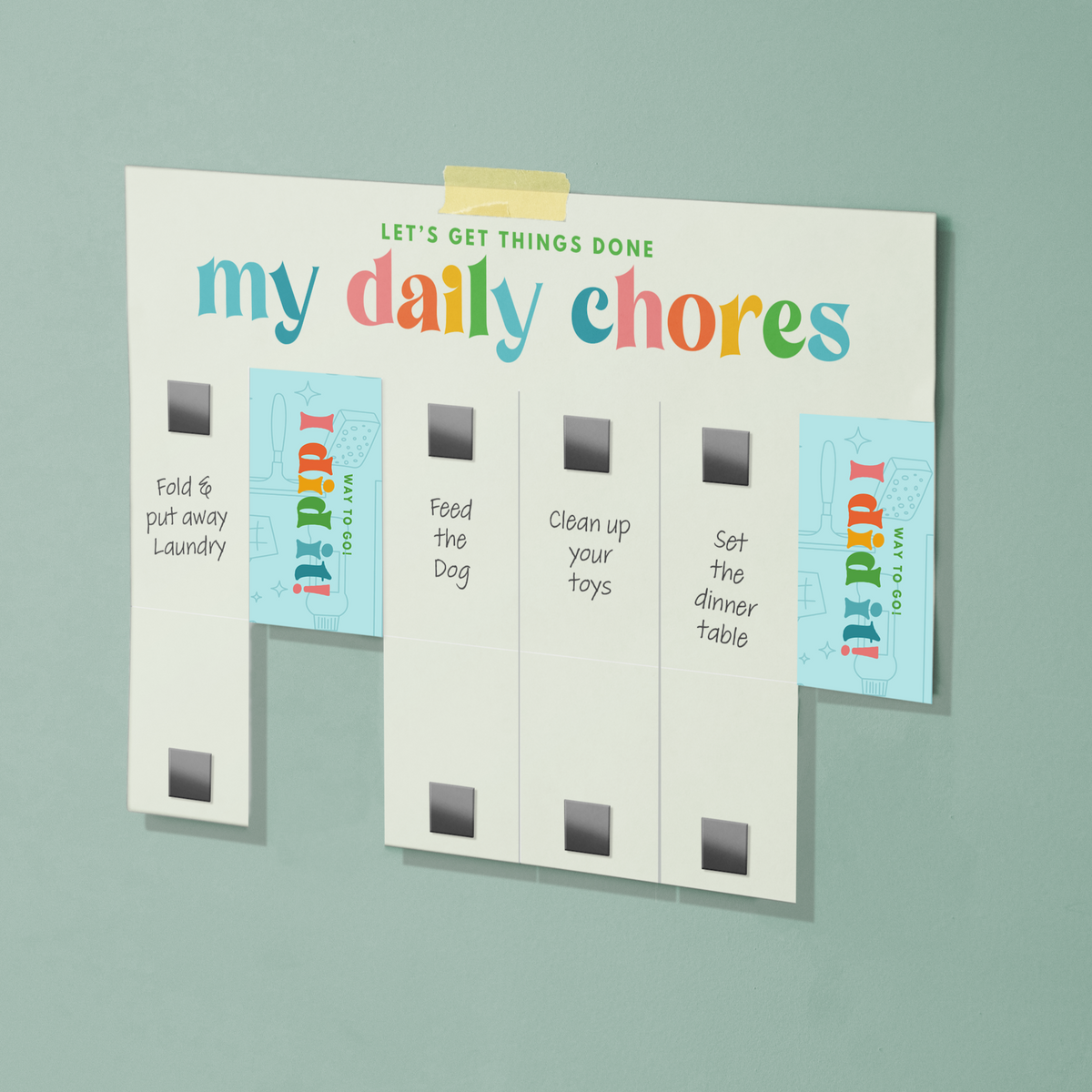 My Daily Chore Chart – The Paxton Press