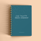 Daily Planner Notebook