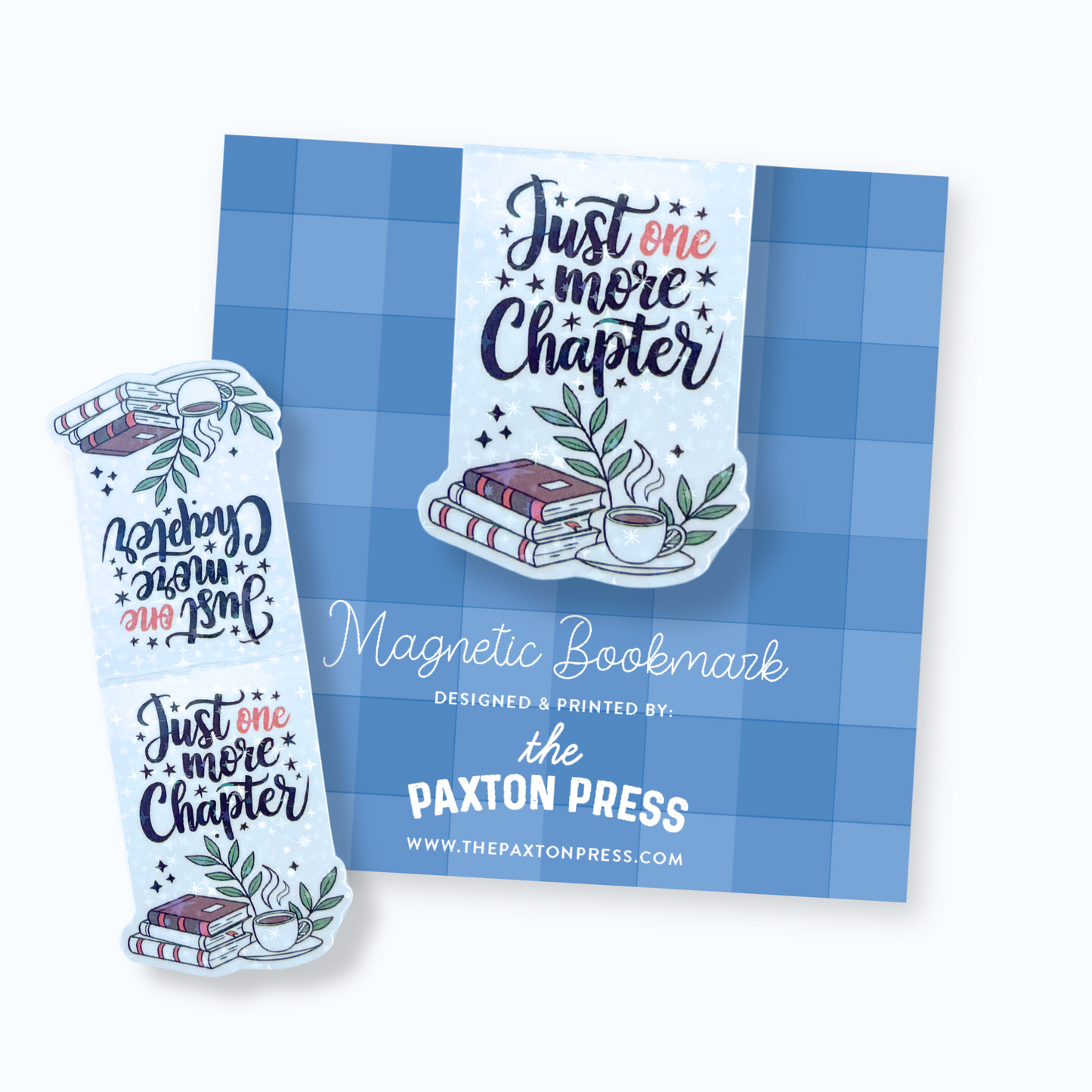 Just One More Chapter Holographic Magnetic Bookmark