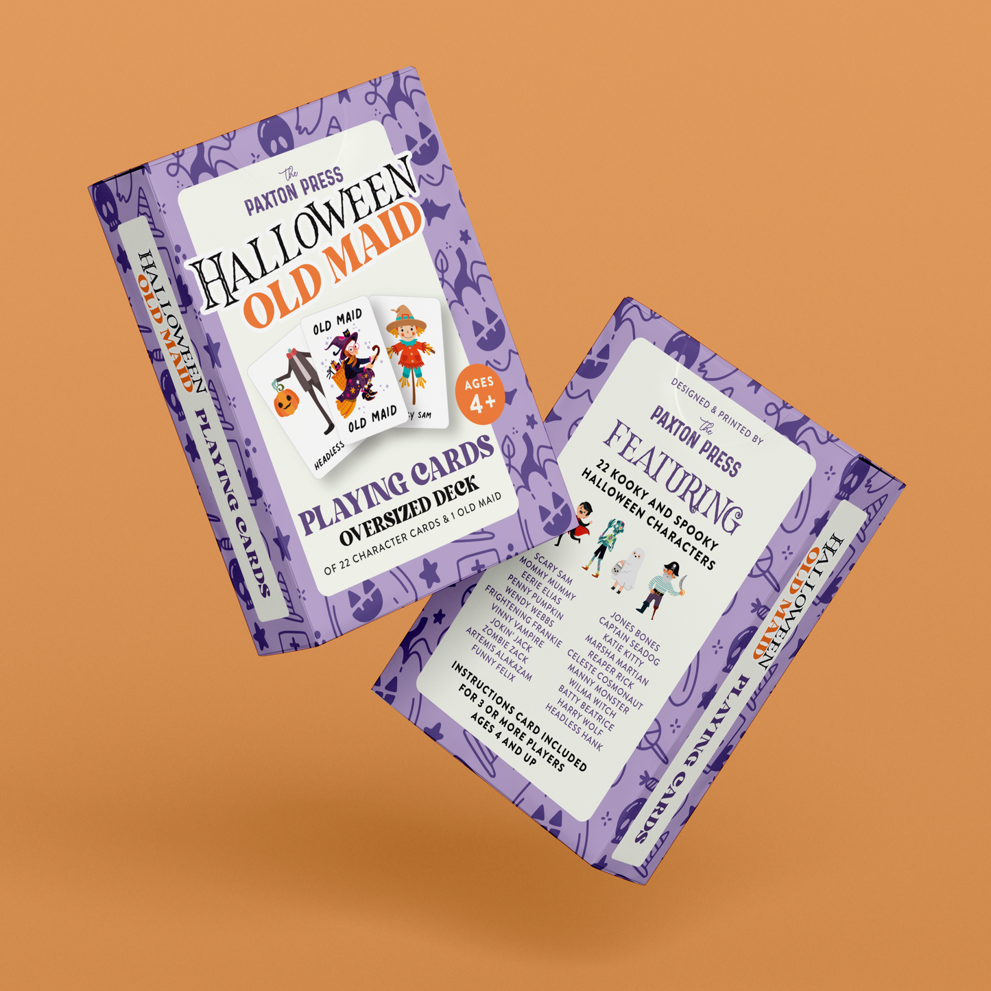 Halloween Old Maid Jumbo Playing Card Deck