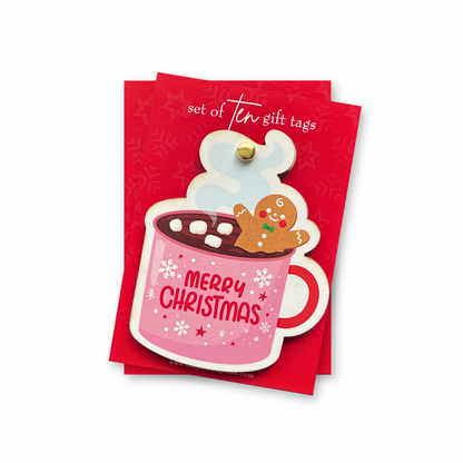 Hot Cocoa Christmas Gift Tags