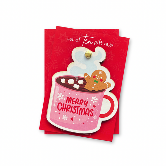 Hot Cocoa Christmas Gift Tags