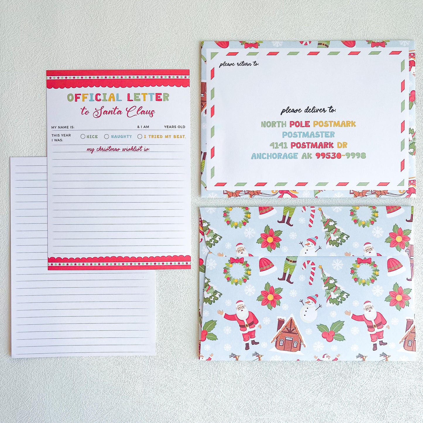 Santa Mail Kit