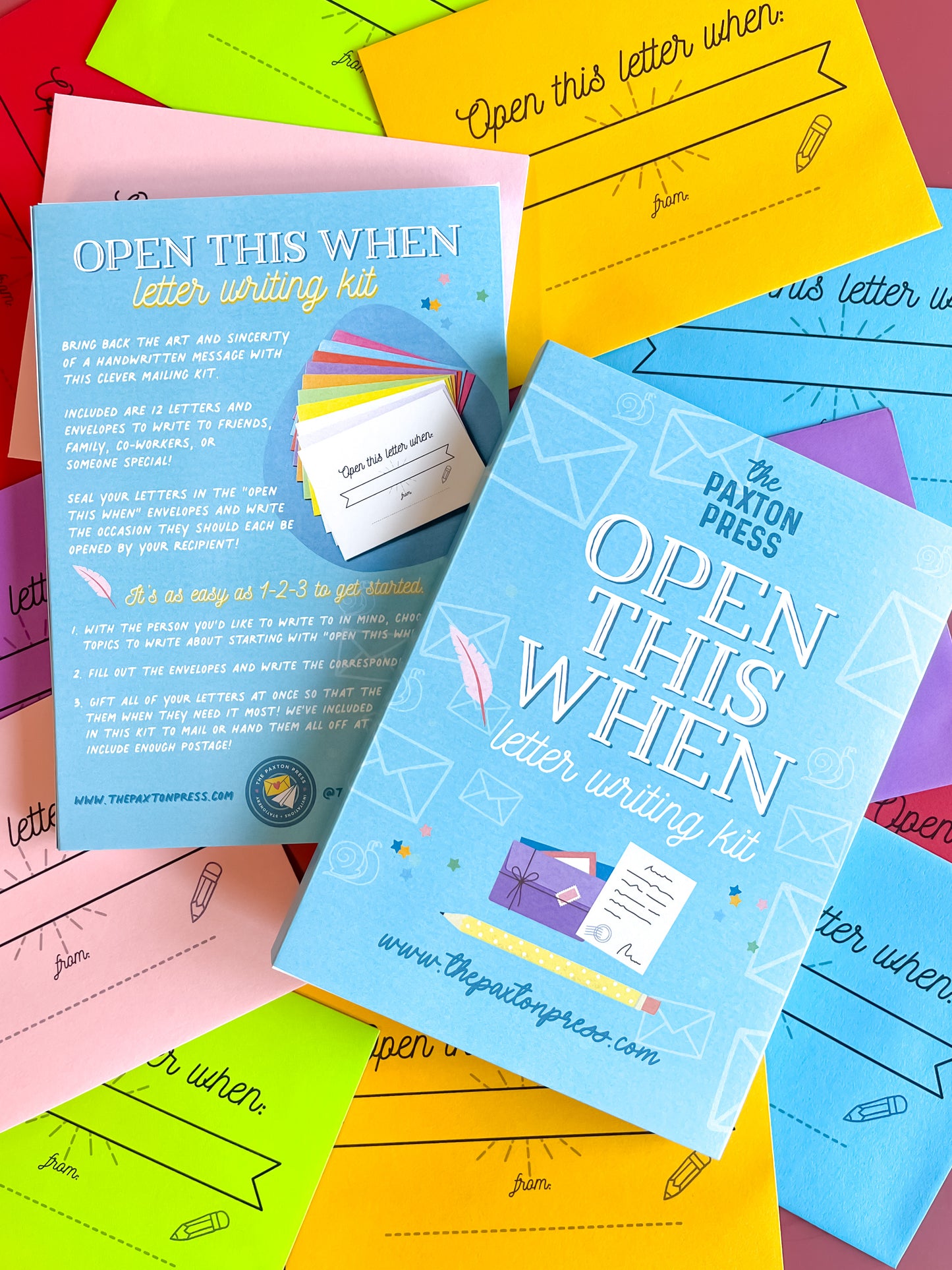 "Open When" Letter Writing Kit