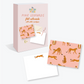 Pink Leopards Stationery Set of 12