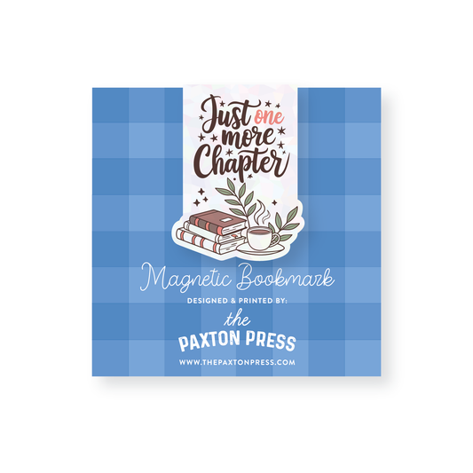 Just One More Chapter Holographic Magnetic Bookmark
