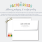 A little note from Personalized Stationery Set of 12