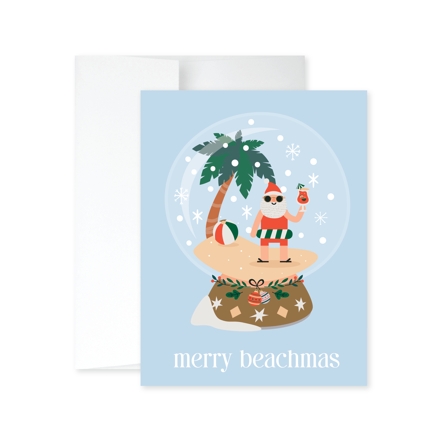 Merry Beachmas Christmas Card