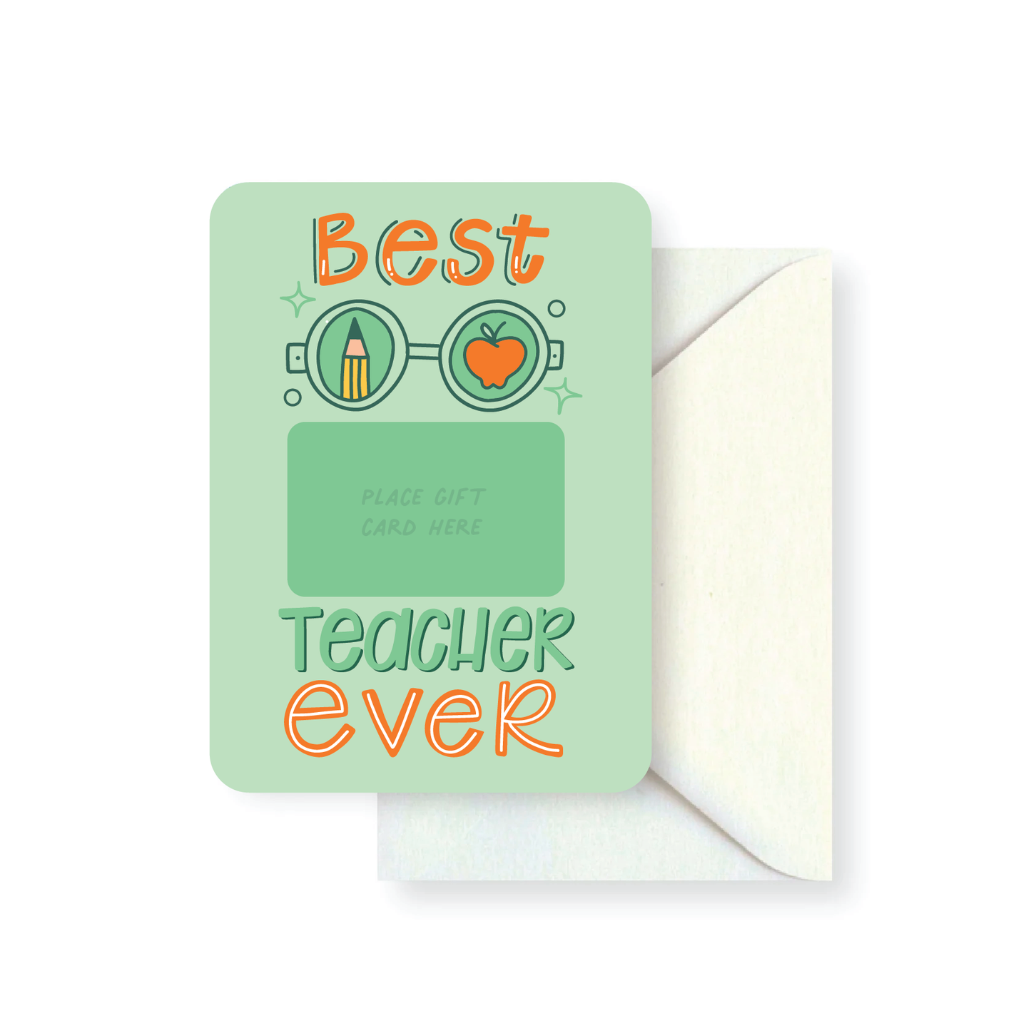 Teacher Thank You - Gift Card Holder