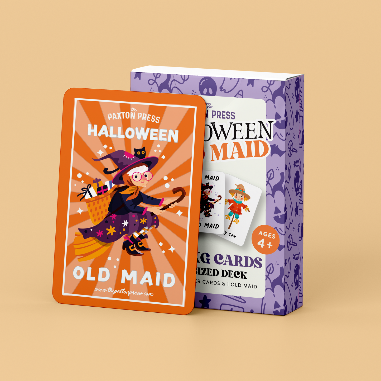 Halloween Old Maid Jumbo Playing Card Deck