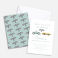 Vintage Race Car Birthday Party Invitation - Set of 12
